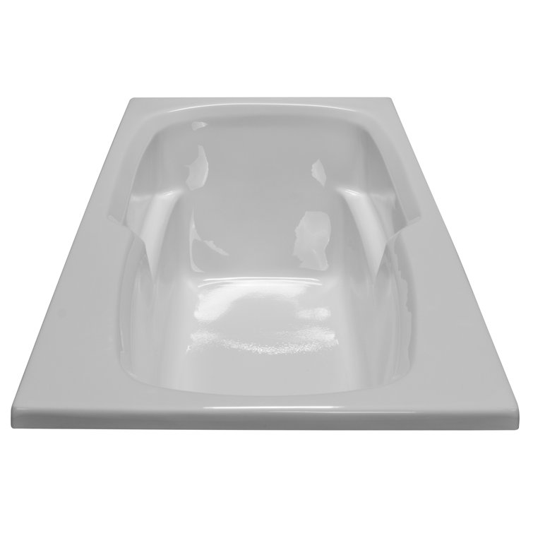 American Acrylic 66" x 32" ArmRest Bathtub Wayfair